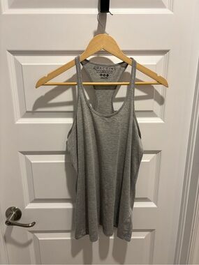 Fox Gray Racerback Tank Top